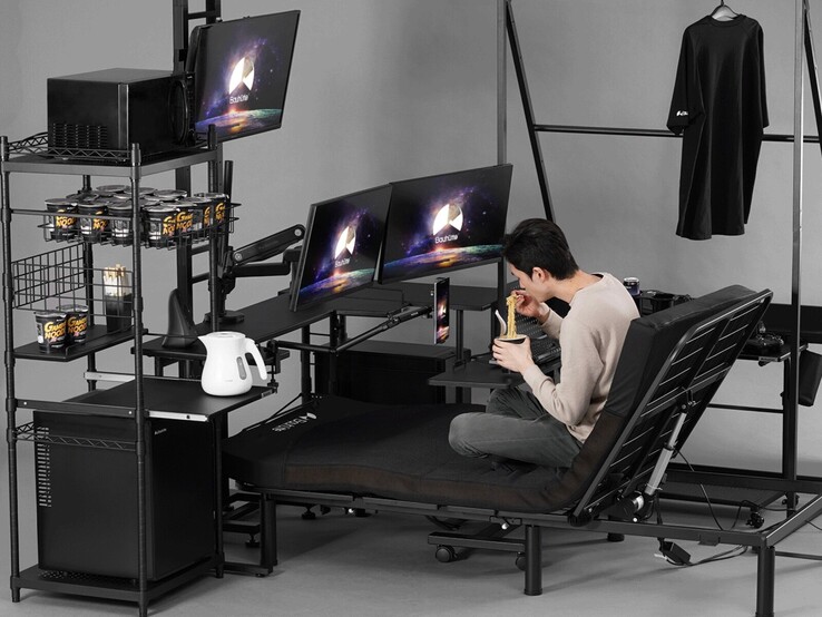 The Bauhutte Gaming Bed. (Image source: Bauhutte)