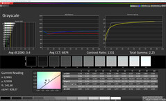 Grayscale (Profile: Normal, Color temperature: Standard, Target Color Space: sRGB)