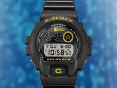 The Casio G-Shock DW-6900FS features the '30 Japan' text right above the display. (Image source: @geesgshock on Instagram)