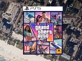GTA 6 PS5 box shot with provisional PEGI rating shown