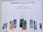 This may be the Mate 40's first teaser. (Source: WinFuture)
