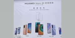 This may be the Mate 40's first teaser. (Source: WinFuture)