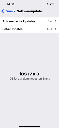 Software: Apple iPhone 15