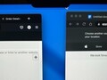 The cursor will disappear under the notch when dragged across the new MacBook Pro notch. (Image: Notebookcheck)