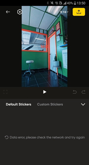 1.4 GB app download, yet no offline stickers included.
