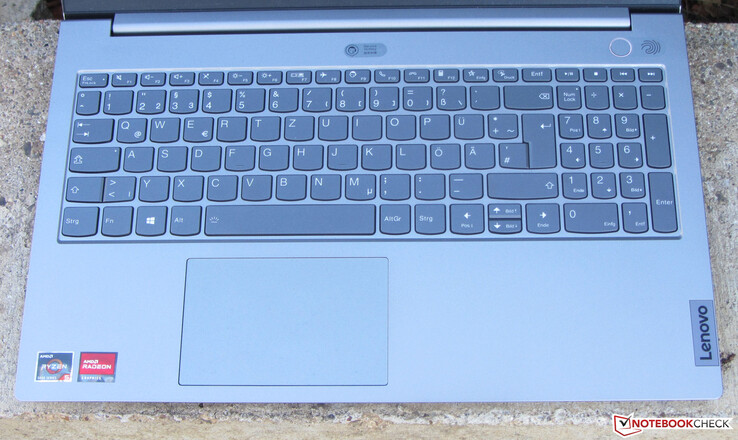 Input devices of the ThinkBook 15 G3 ACL