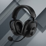 Logitech G Pro X 3 Lightspeed gaming headset in black shown