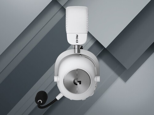 Logitech G Pro X 3 Lightspeed gaming headset in white shown