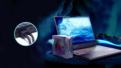 New Mechrevo gaming laptops can an be equipped with a RTX 4090 and be water-cooled (Image source: Mechrevo [Edited])