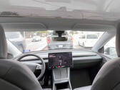 Model Y robotaxi ride without safety monitor. (Image source: TSLA99T)