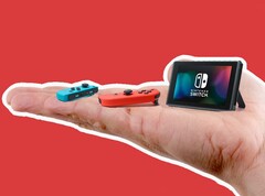 The smaller and more affordable Switch version may do away with the TV dock and sport a smaller screen plus side-controllers. (Source: Egnow)