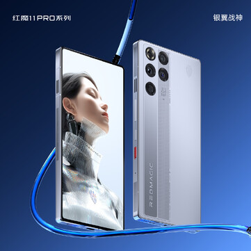 RedMagic 11 Pro white variant (Image source: RedMagic)