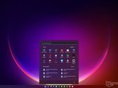 A search box within the Start Menu is one of the new features in Windows 11 build 22000.65. (Image source: NotebookCheck)