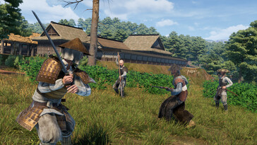An image showing a battle in Sengoku Dynasty.