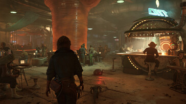 An image showing a bar in Star Wars Outlaws.