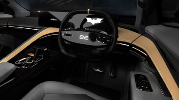 The Mahindra Batman EV cockpit (Image source: Mahindra)