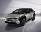 Toyota is refreshing the bZ4X electric SUV and introducing new options. (Image source: Toyota)