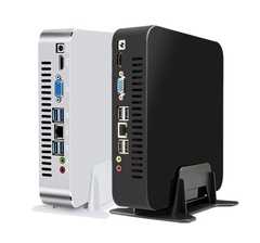 TOPTON's mini-PC has eight USB Type-A ports and two video outputs. (Image source: TOPTON)