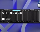 The WD_BLACK SN850 for PS5 even has a blue LED for those who keep the console's side panel removed. (Image source: Western Digital/Sony - edited)