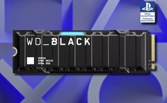 The WD_BLACK SN850 for PS5 even has a blue LED for those who keep the console&#039;s side panel removed. (Image source: Western Digital/Sony - edited)