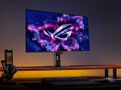 The ROG Strix OLED XG32UQDMS is another 4K, 240 Hz and 32-inch OLED gaming monitor by Asus.