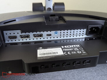 Outputs: HDMI, 2x DP, USB-C, headphone jack, power