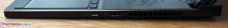 Right side: USB-C 3.1 Gen2 incl. DisplayPort, USB-A 3.1 Gen2