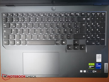 The keyboard