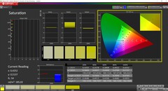 CalMAN saturation calibrated