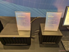 Synology DiskStation DS1822xs+ and DiskStation DS1522+ (image source: Notebookcheck)