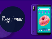 Yahoo-themed ZTE Blade A3Y smartphone launches for just $49 for all the Yahoo fanatics (Source: Yahoo)
