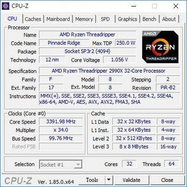 CPU-Z spec info (Source: HKEPC)