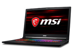 The MSI GE73 8RF-008 Raider RGB. Supplied by MSI Germany.