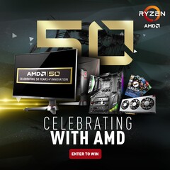 MSI giving away motherboards, video cards, and Steam gift cards in celebration of AMD's 50th anniversary (Source: MSI)