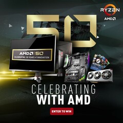 MSI giving away motherboards, video cards, and Steam gift cards in celebration of AMD&#039;s 50th anniversary (Source: MSI)