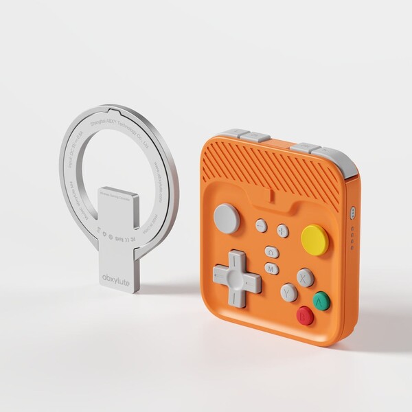 The Abxylute M4 Snap-On will be available in orange alongside black and grey. (Image source: Abxylute)