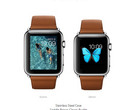Apple Watch option with Saddle Brown Classic Buckle