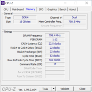 CPU-Z Memory