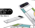 The Tecno Camon Slim features a slick design