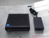 HP Elite Mini 800 G9 and the power supply unit (19.5 V; 6.15 A)
