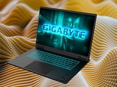 The Gigabyte Gaming A16 gaming laptop weighs 2.2 kg (4.85 lbs.).