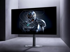 The Gigabyte MO27Q28GR adds a glossy coating to the 280Hz Tandem OLED panel.