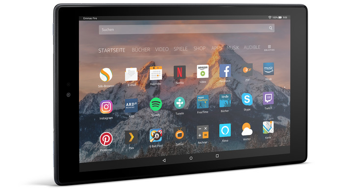 Amazon Fire HD 10 (2017) Tablet Review - NotebookCheck.net Reviews