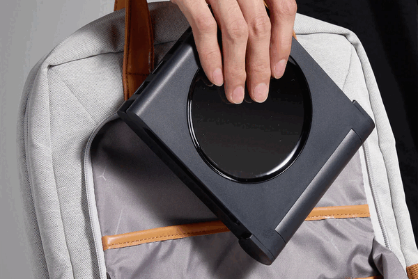 The Jsaux 6-in-1 Gaming Dock can be folded when not in use.