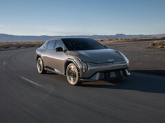 The release of Kia’s EV4 sedan (pictured) in the US has been delayed indefinitely. (Image source: Kia)