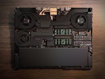 Lenovo Legion 9i cooling hardware (image via Lenovo)