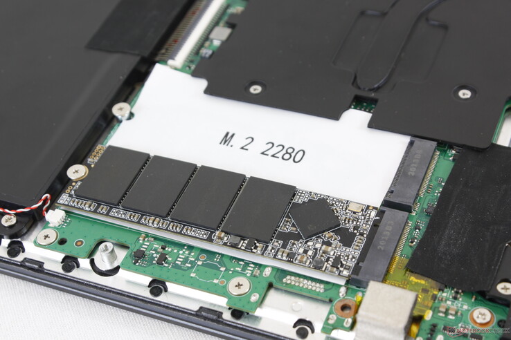 Surprisingly, the system can support up to two M.2 2280 drives