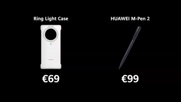 Huawei's new phablet accessories. (Source: YouTube)