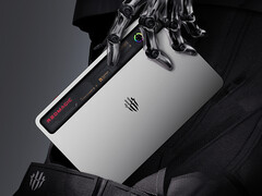The Gaming Tablet 3 Pro has a screen-to-body ratio of 90.1%. Pictured: the tab. (Image source: RedMagic)
