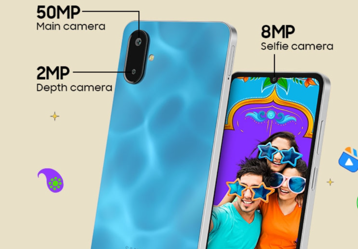 The Samsung Galaxy F06 5G has a 50 MP primary camera (Image source: Samsung)